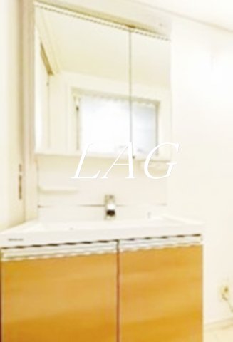 洗面設備　洗面台です。