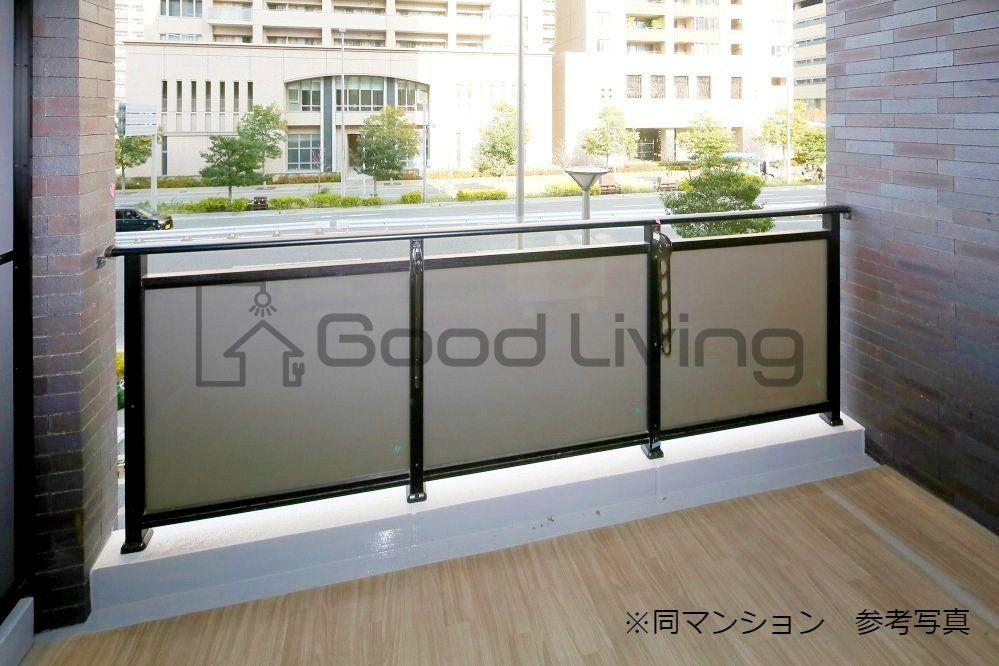 バルコニー　洗濯って気持ちいいですね