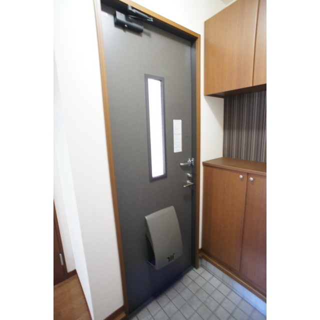 玄関　メンテナンスされた玄関