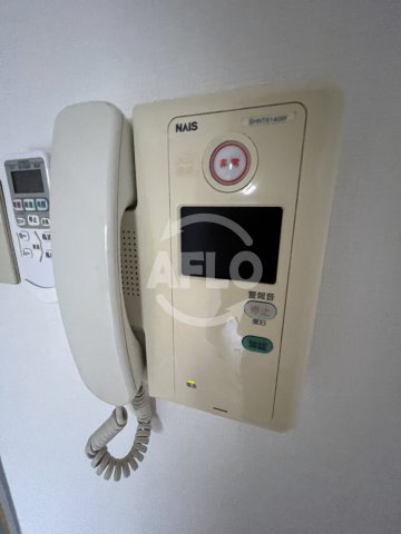 セキュリティ　ベルフレージュ北堀江　テレビ付きモニターホン