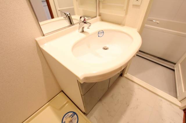洗面設備　洗面台もあります