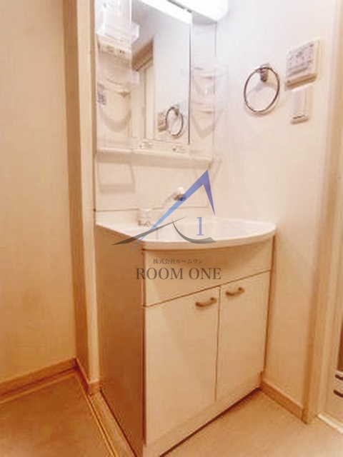 洗面設備　洗面台です。