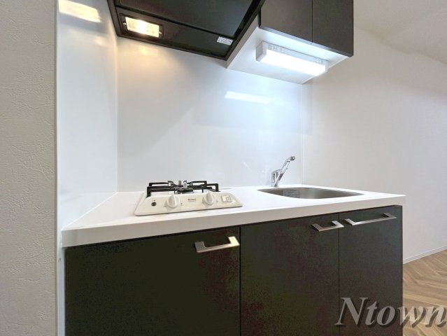 キッチン　キッチンで掃除もラクラク