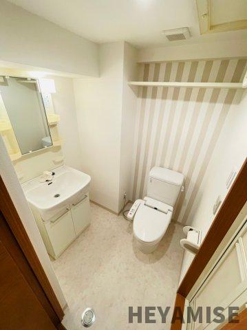 洗面設備　※類似間取りの別の階のお部屋の写真です※