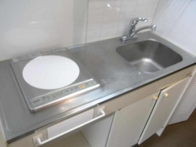 キッチン　システムキッチン一口コンロ