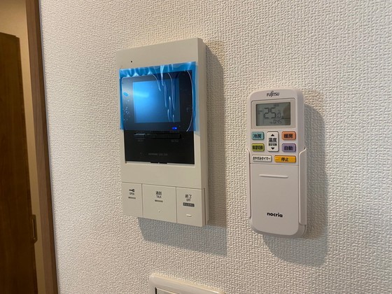 セキュリティ　※別部屋の写真です