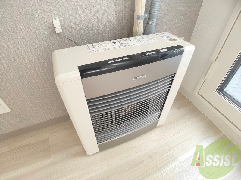 その他設備　ガス暖房です。寒い冬もこれで乗り切りましょう！