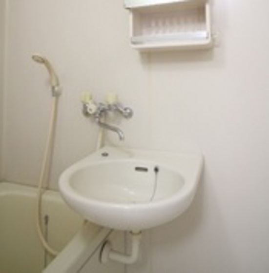 洗面設備　同タイプの別部屋です