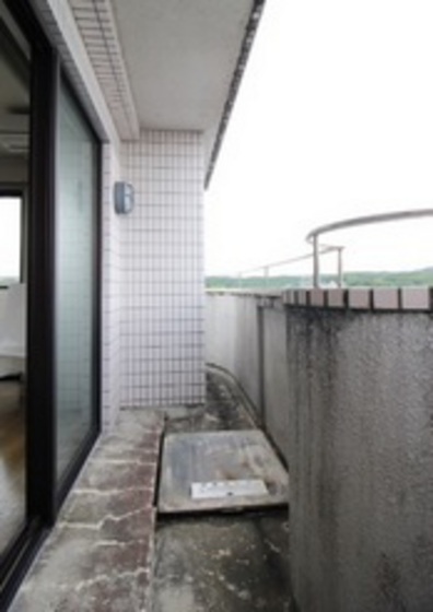 バルコニー　同タイプの別部屋です