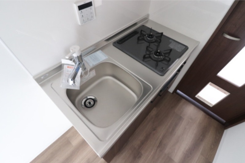 キッチン　お料理好きには嬉しいガスキッチンです