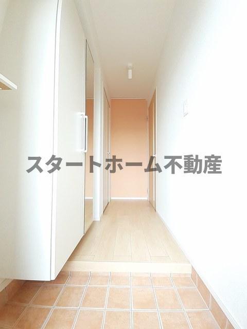 玄関　ゆったりとした玄関です