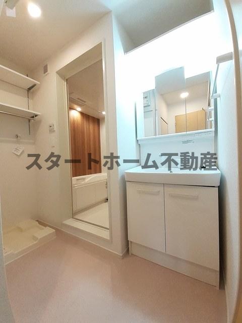 洗面設備　洗面所です