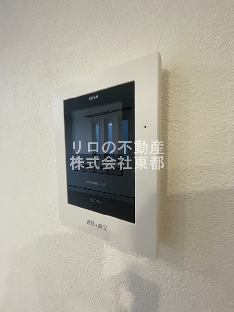 セキュリティ　訪問者が一目で分かるＴＶモニタ付インターホンです！