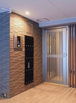 エントランス　防犯面もばっちりです！