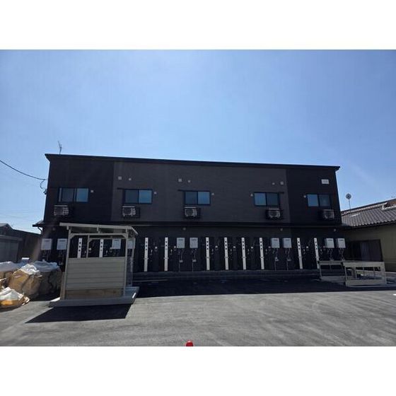 駐車場　※写真は建築施工中のものです