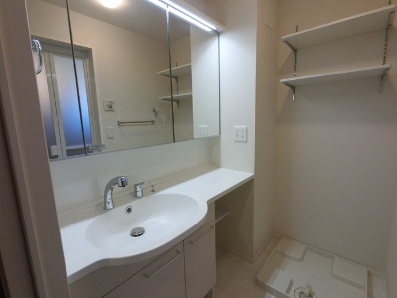 洗面設備　図面と現状に相違がある場合には現状を優先