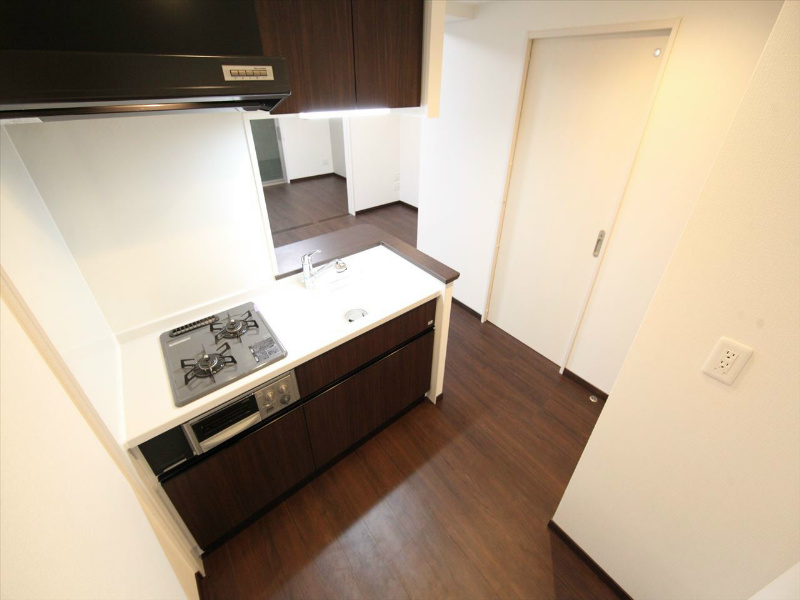 キッチン　カウンターキッチン（ガス2口コンログリル付）