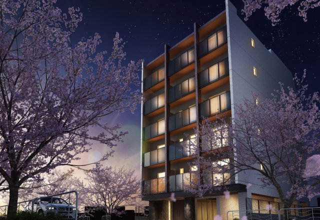 建物外観　外観パース