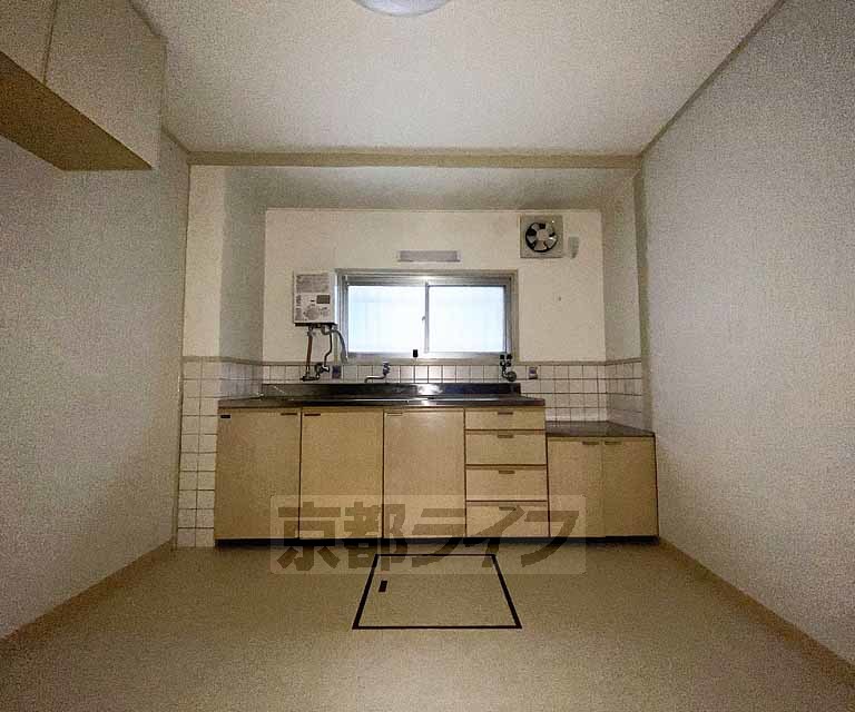 キッチン　ガスコンロ設置可