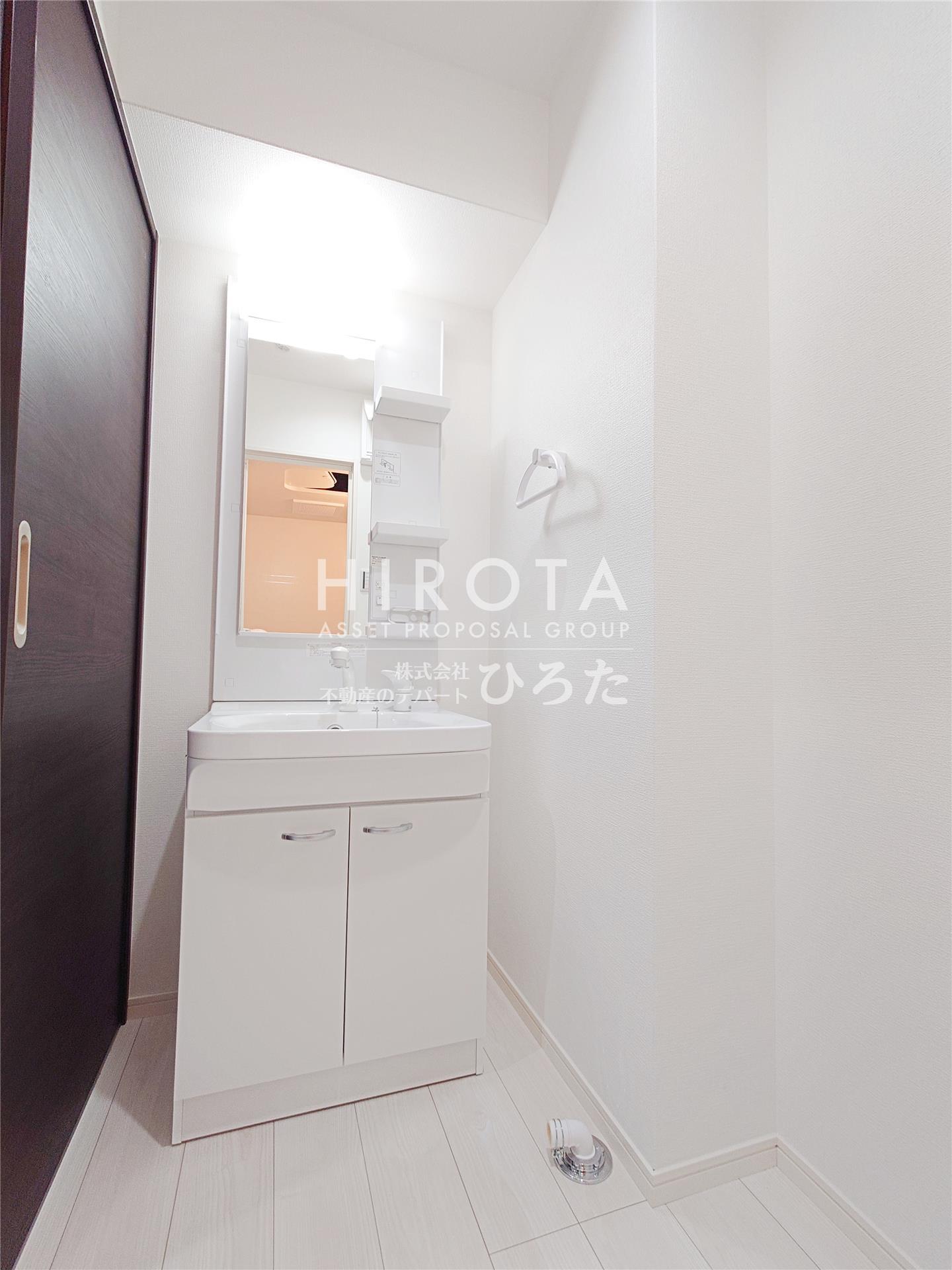 洗面設備　同仕様写真です。現況優先になります。