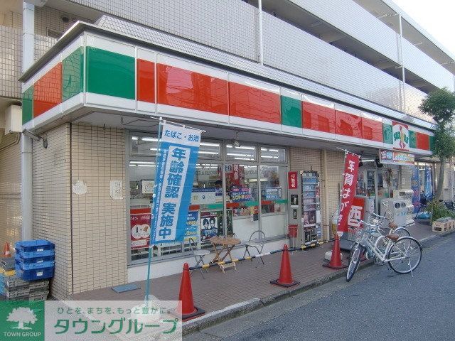 コンビニ　サンクス市川高谷店（コンビニ）まで367m