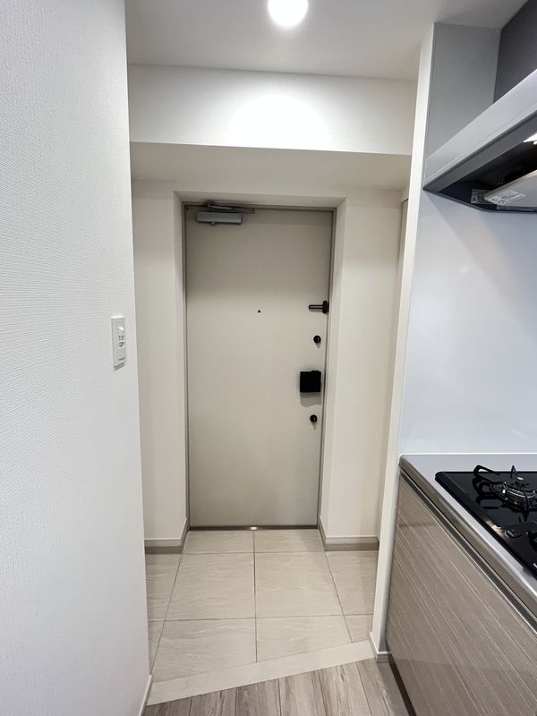 玄関　落ち着いた玄関です