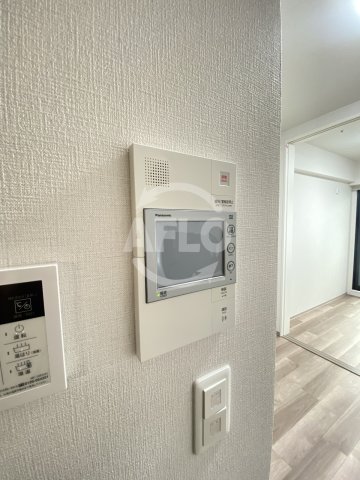 セキュリティ　弁天町プライマリーワン　モニター付きインターホン