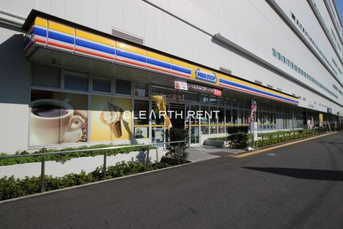 コンビニ　ミニストップ 越中島通り店（コンビニ）まで875m