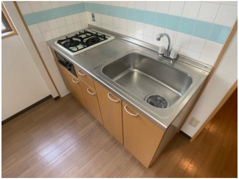 キッチン　壁付けキッチンでスペースを有効活用できます！