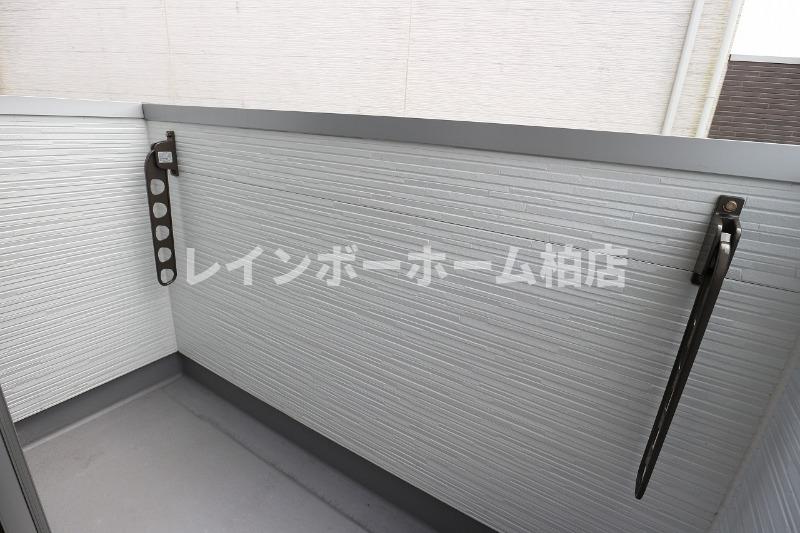 バルコニー　広々としたバルコニーです