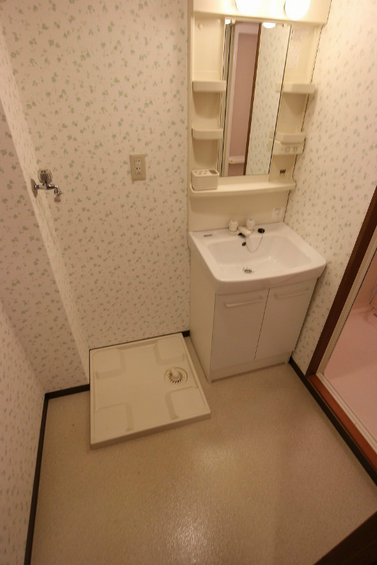 洗面設備　洗面台はシャンプードレッサーです