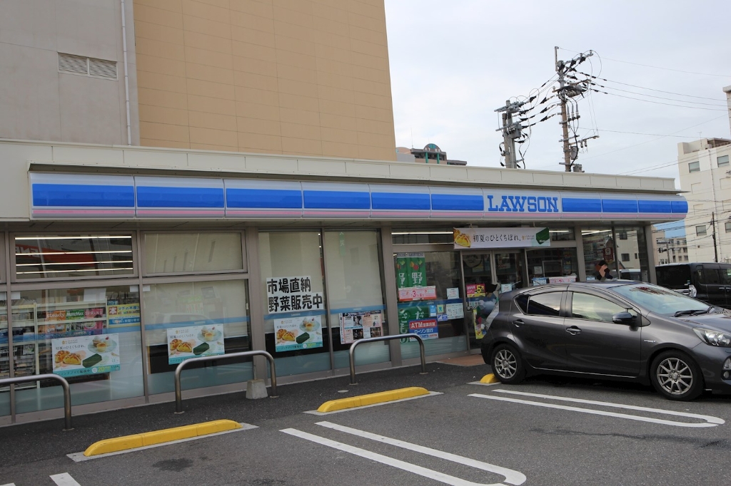 コンビニ　ローソン 江南町店（コンビニ）まで217m