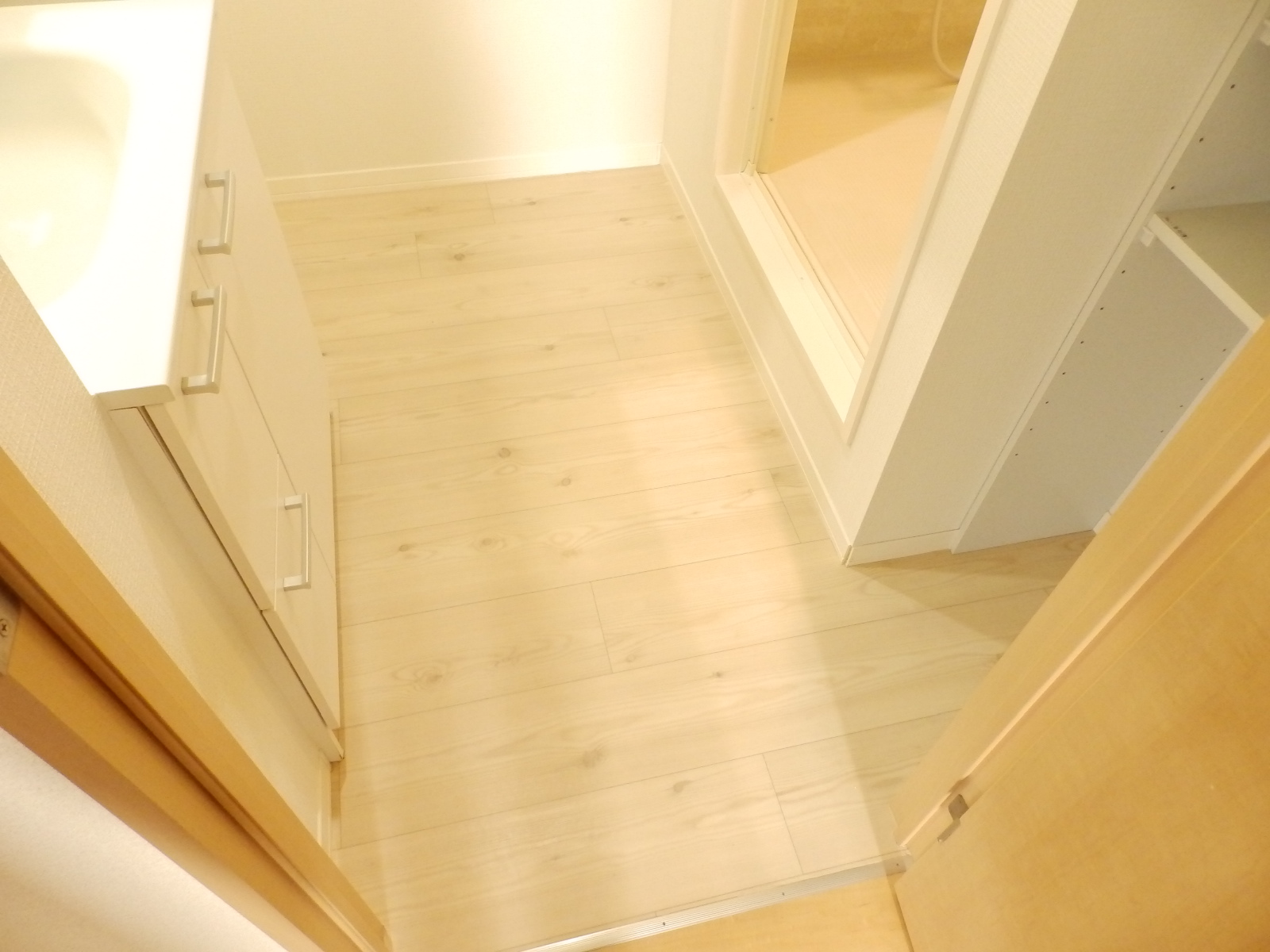 その他　脱衣室　室内洗濯機置場