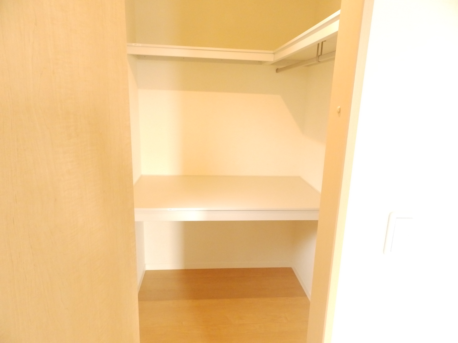 収納　ウォークインクローゼット×２