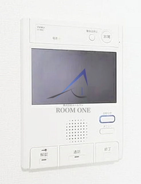 セキュリティ　モニター付きインターホンです。