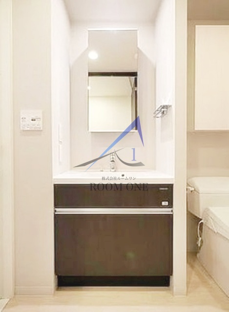 洗面設備　洗面台です。