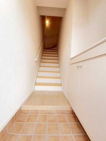 玄関　ゆったりとした玄関です