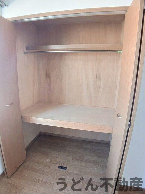 収納　うどん県のお部屋探しはうどん不動産へ うどんちゃんとLINE