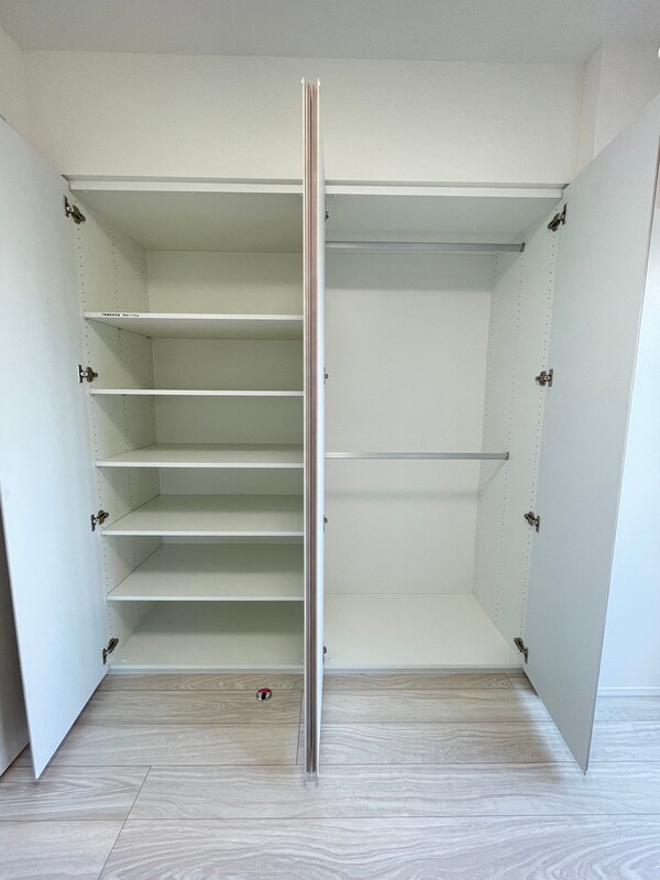 収納　お荷物の多い方でも安心のクローゼット付き♪