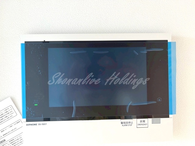 セキュリティ　モニター付きインターホンでセキュリティ安心♪