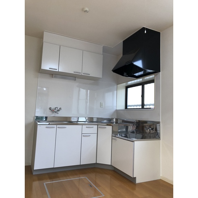 キッチン　ガスコンロ設置可