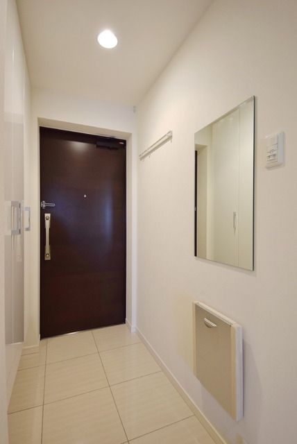 玄関　シューズBOX＆ミラー