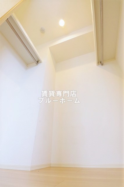 収納　大容量のウォークインクローゼット！