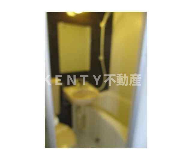 洗面設備　スペースが確保できる洗面所です