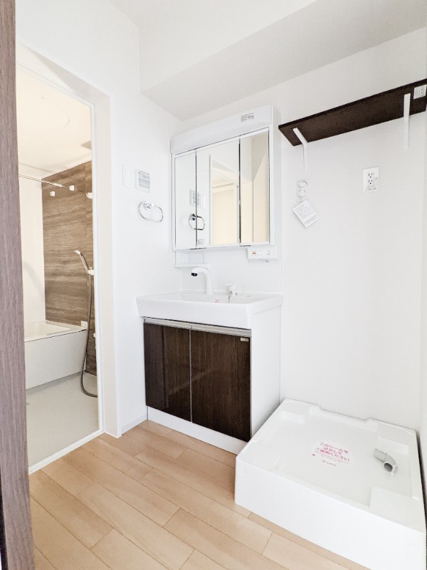 洗面設備　図面と現状に相違がある場合には現状を優先