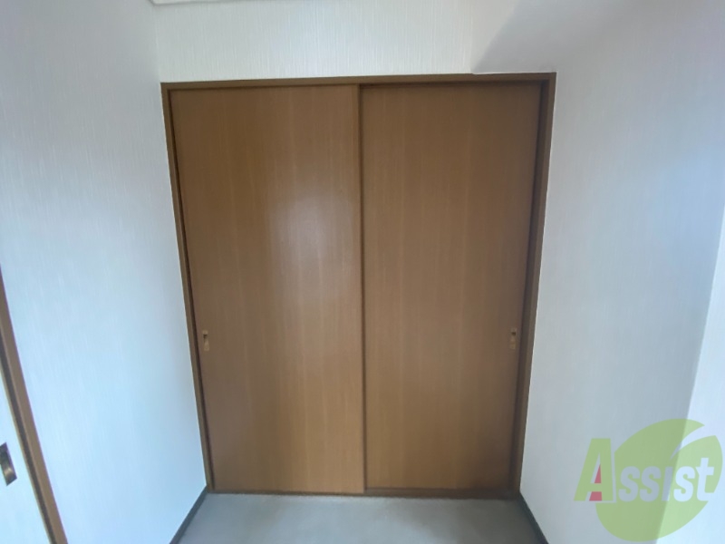 収納　収納スペースがあるのでお部屋を広く使えます。