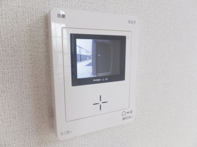 セキュリティ　カラーＴＶ付モニターホンです。