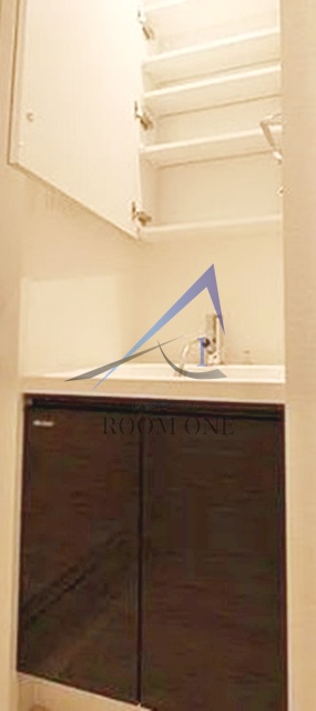 洗面設備　洗面台です。