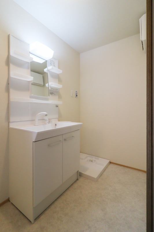 洗面設備　図面と現状に相違がある場合には現状を優先