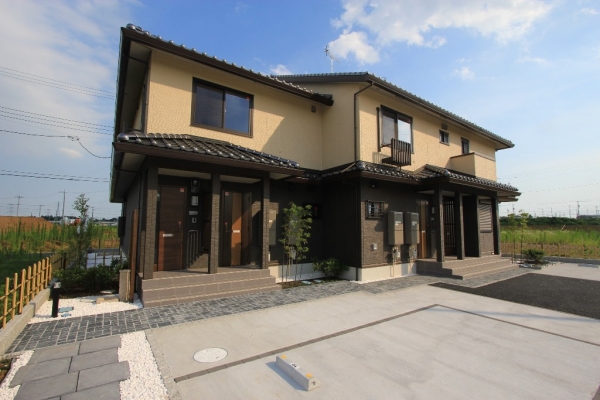 建物外観　京和風仕様です